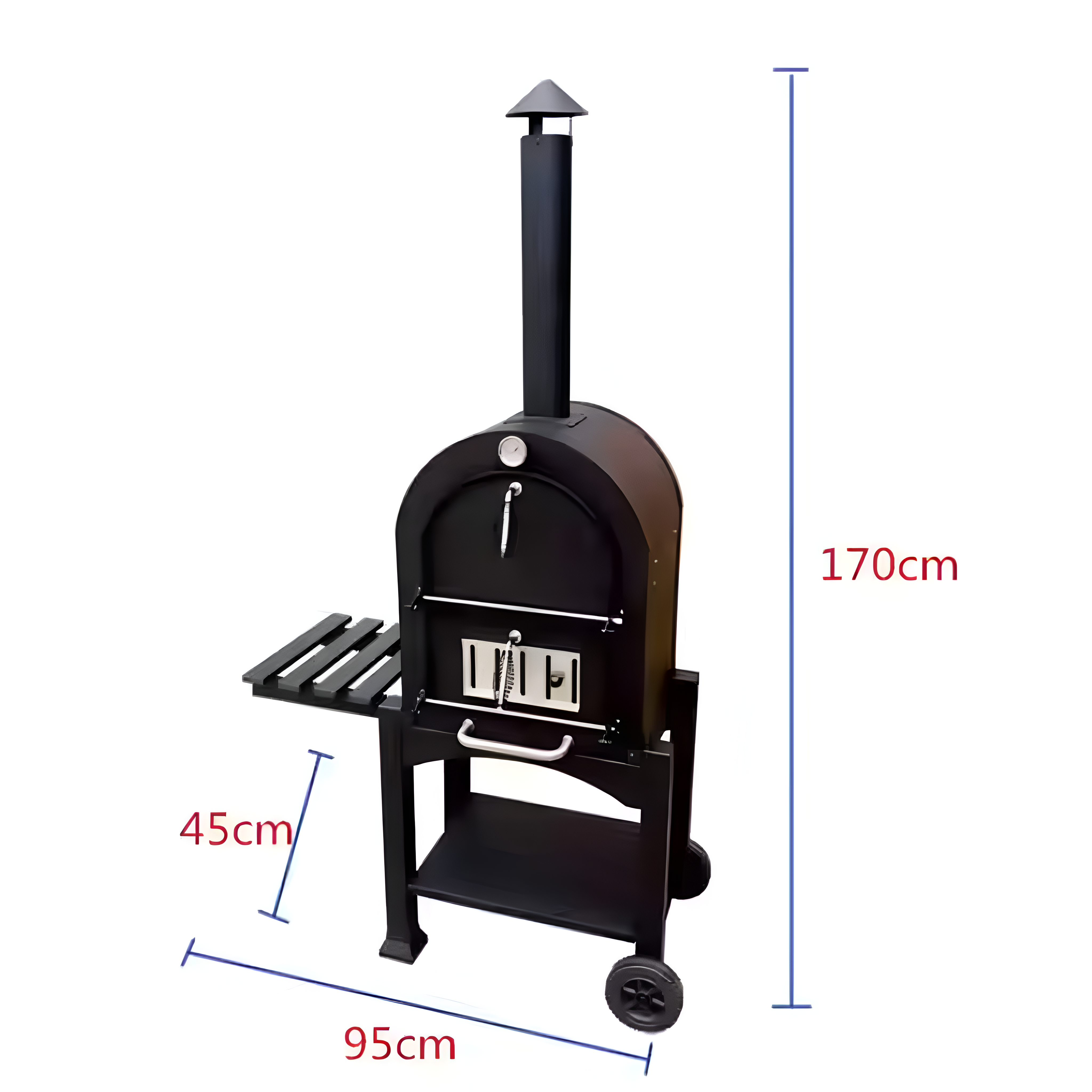 EmberFlame Compact Wood-Fired Pizza Oven